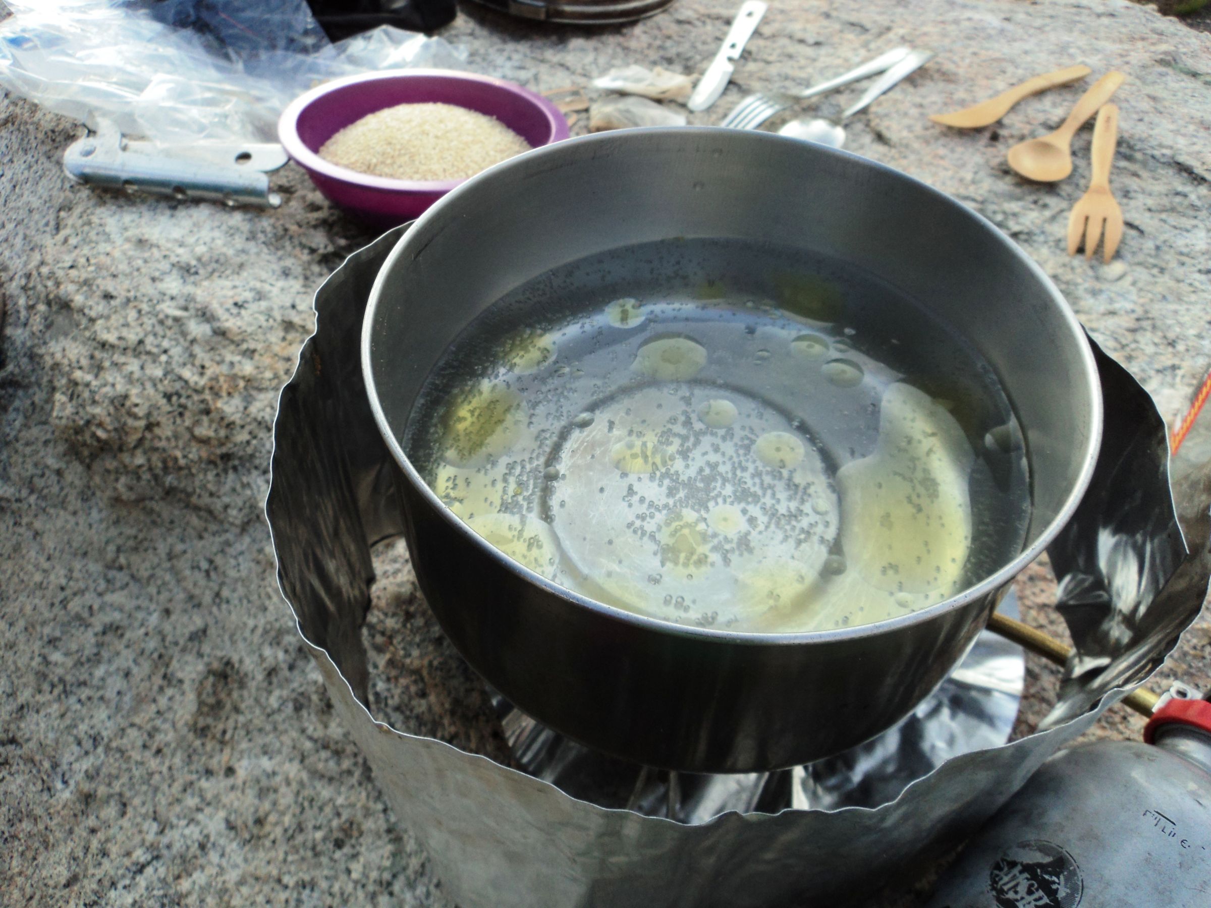 [Backpacking Food] Quinoa With Veggies 5 Steps (with Pictures