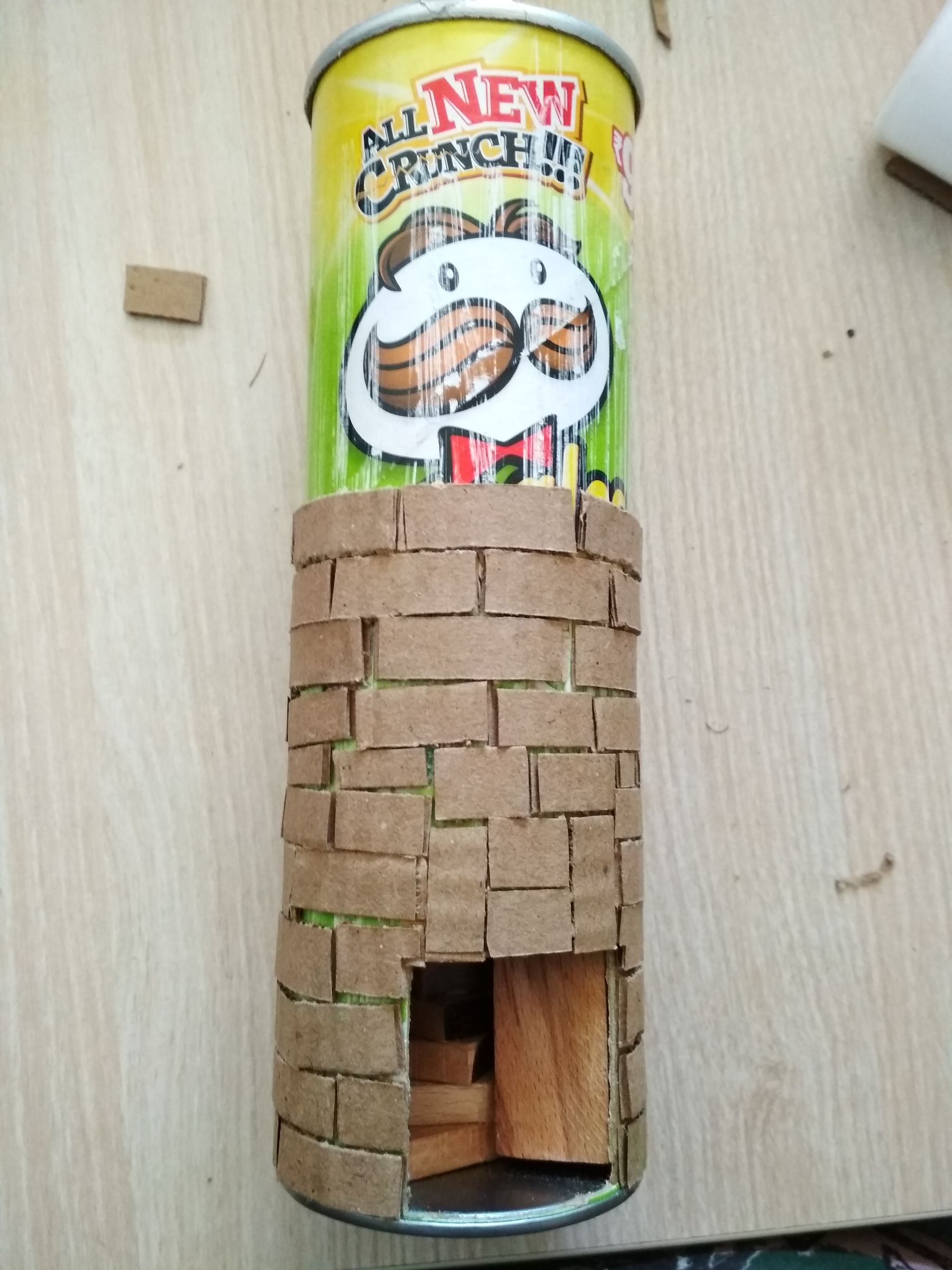 Diy Dice Tower Pringles Vale On Twitter For Clickity Clacks We Must