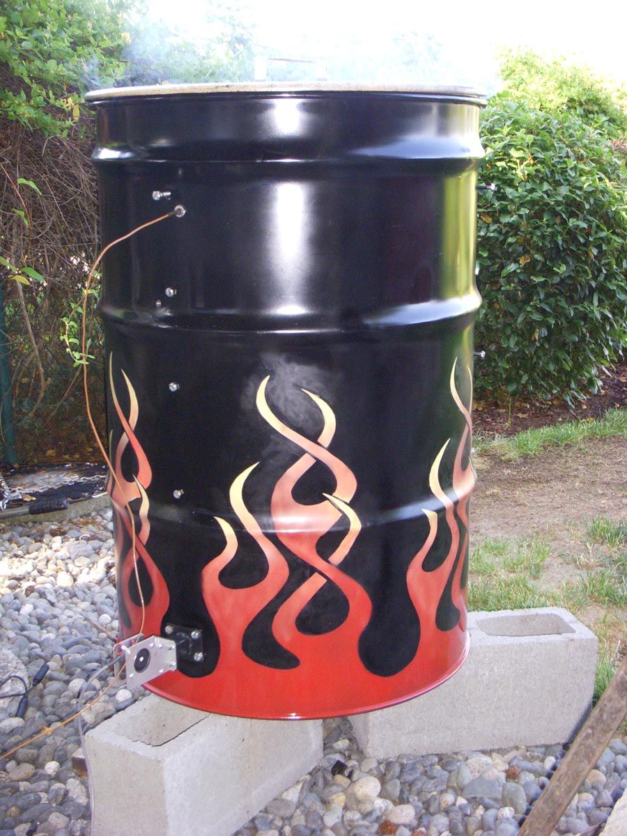 Making of a Drum Smoker 10 Steps (with Pictures) Instructables