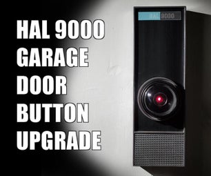 Atualização de botão de porta de garagem HAL 9000