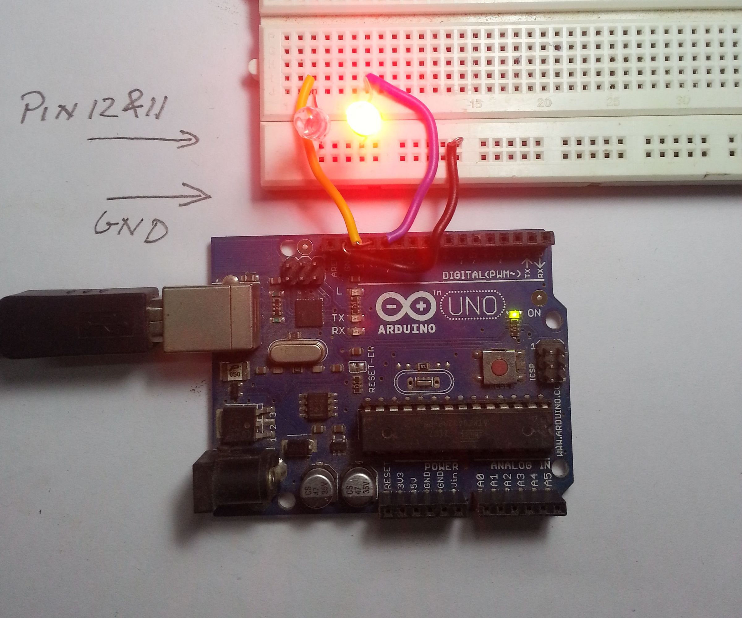DIY guide for Arduino Based Disco Lights with step-by-step instructions