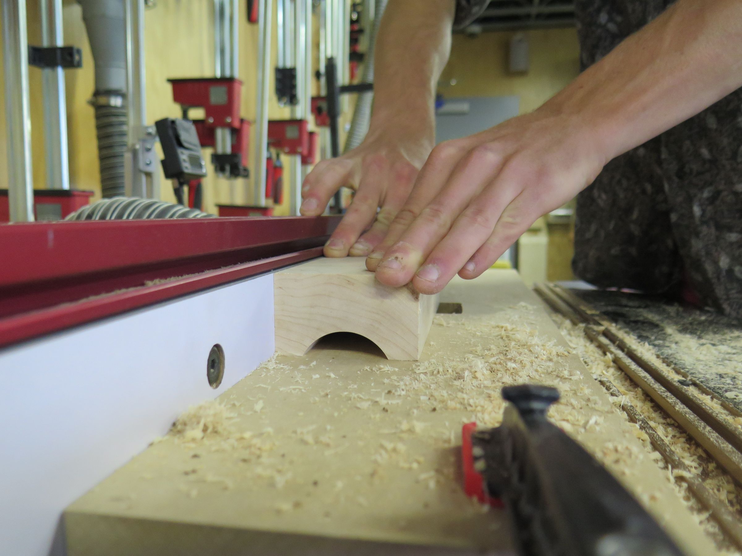 Safely Cut a Chanel in a Large Dowel 6 Steps Instructables