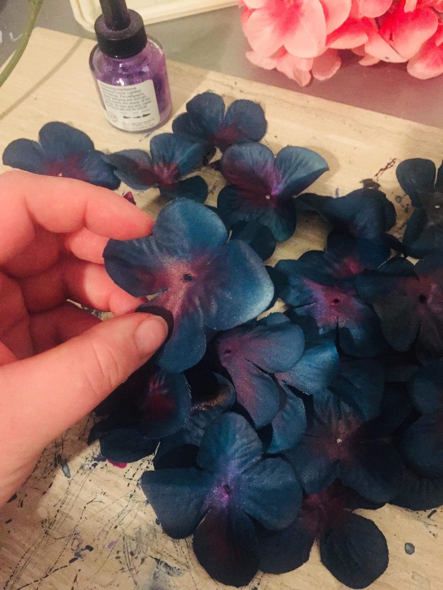 How to Dye Cloth Flowers With Ink 5 Steps (with Pictures) Instructables
