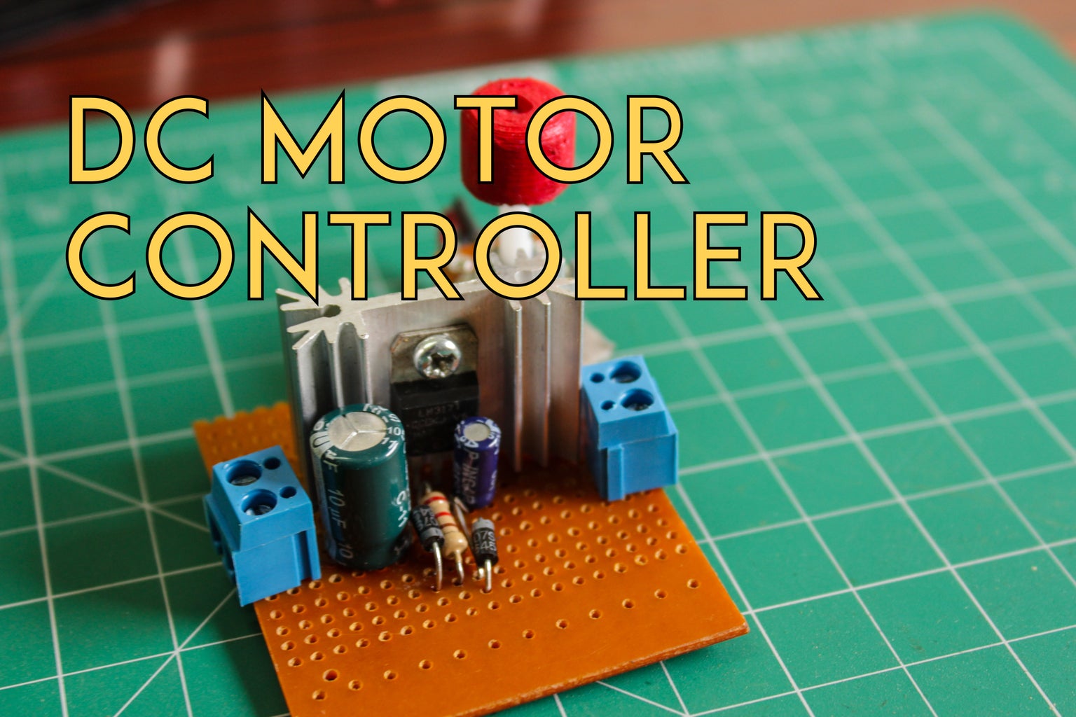 How to Make a DC Motor Speed Controller : 5 Steps (with Pictures ... Circuit Diagram