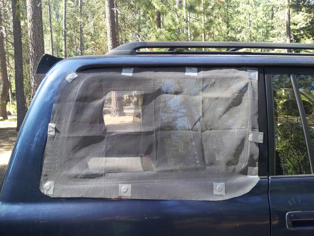 Magnetic Window Screens For Car Camping 4 Steps With Pictures Instructables Magnetic Window Screens For Car Camping 4 Steps With Pictures Instructables