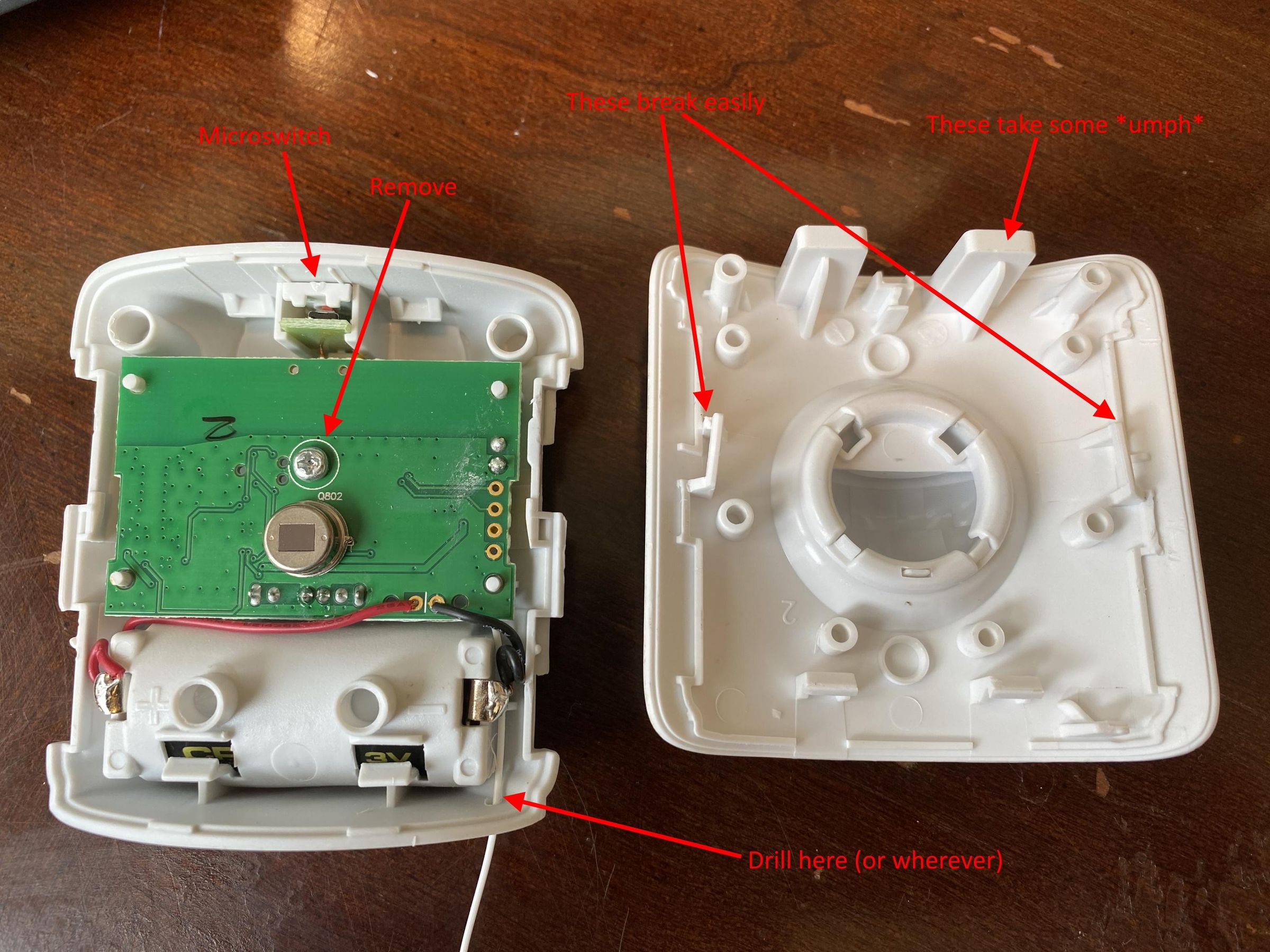 Improving Range for SimpliSafe Motion Detectors 6 Steps Instructables