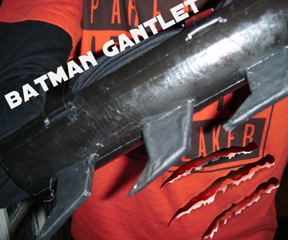 simple batman gauntlets DIY Project DIY Project Image