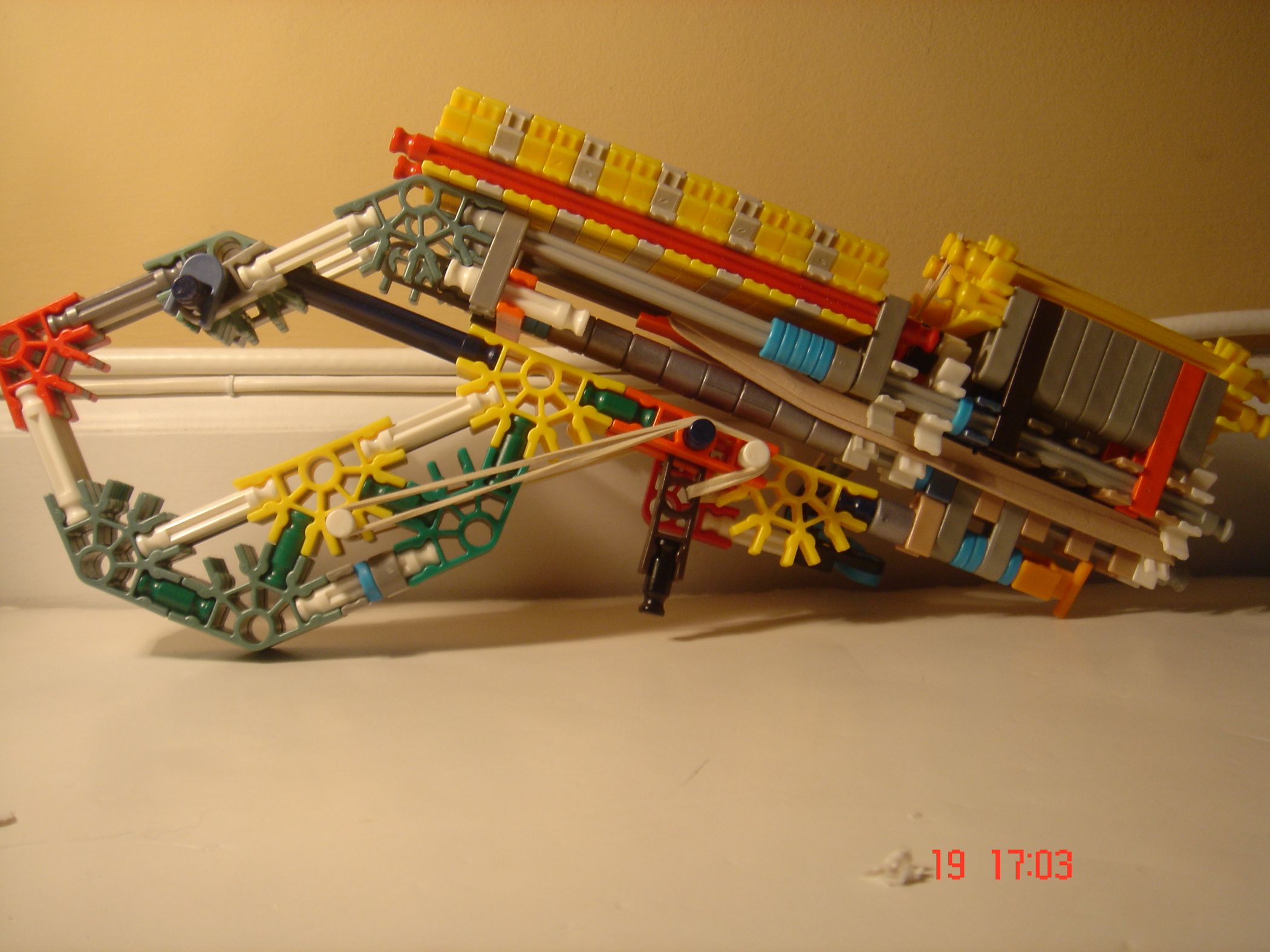 X101 Ultimate K'nex Slide Pistol 15 Steps Instructables