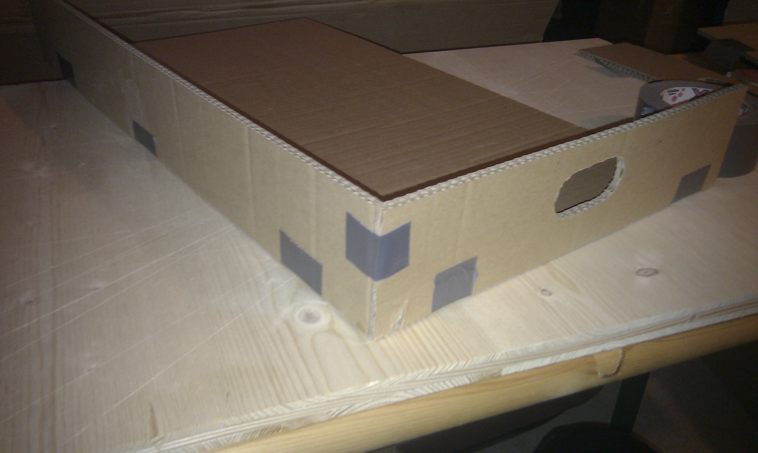 Cardboard Toolbox 9 Steps Instructables