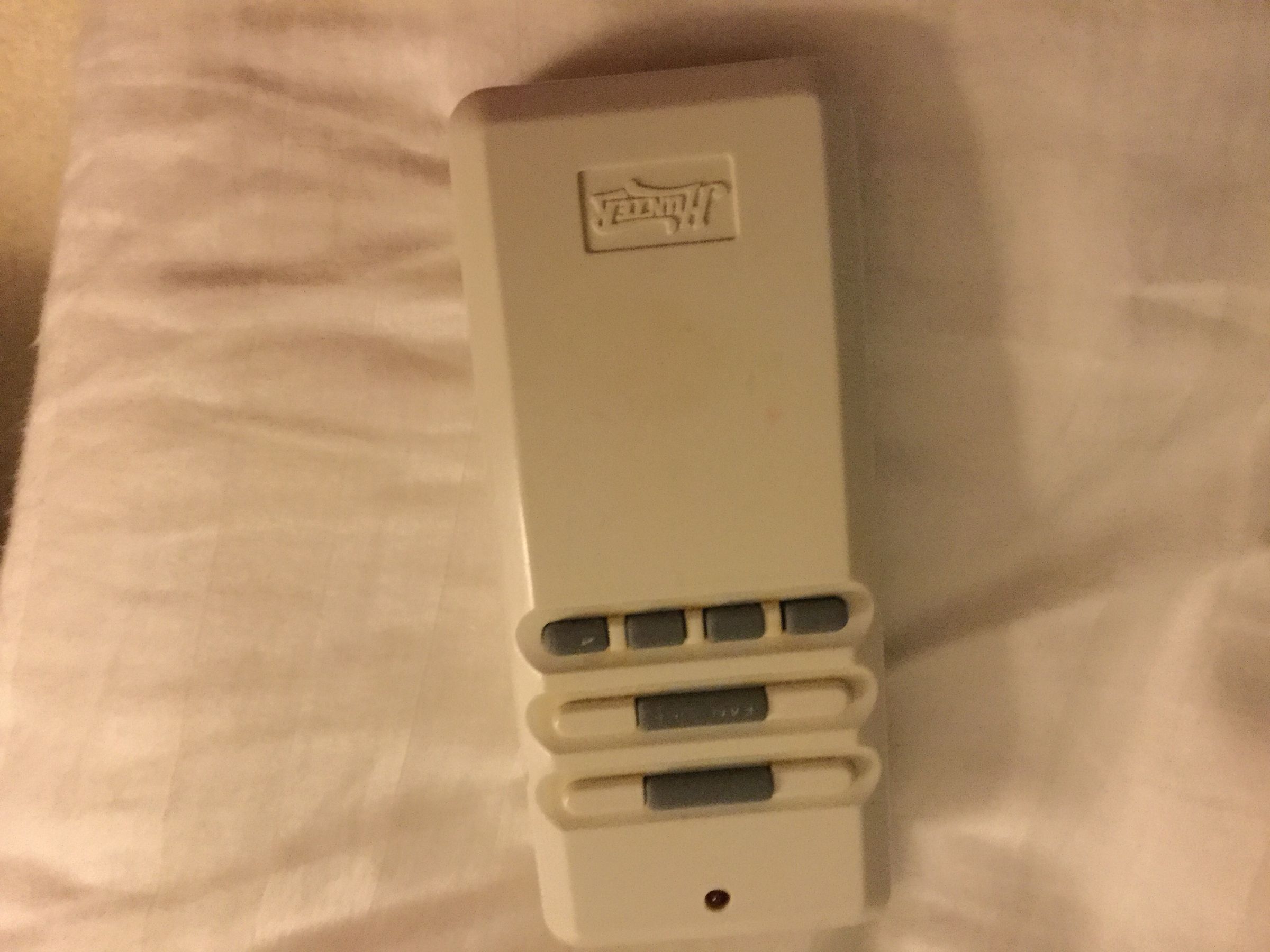 Repairing a Hunter Fan Remote Control 