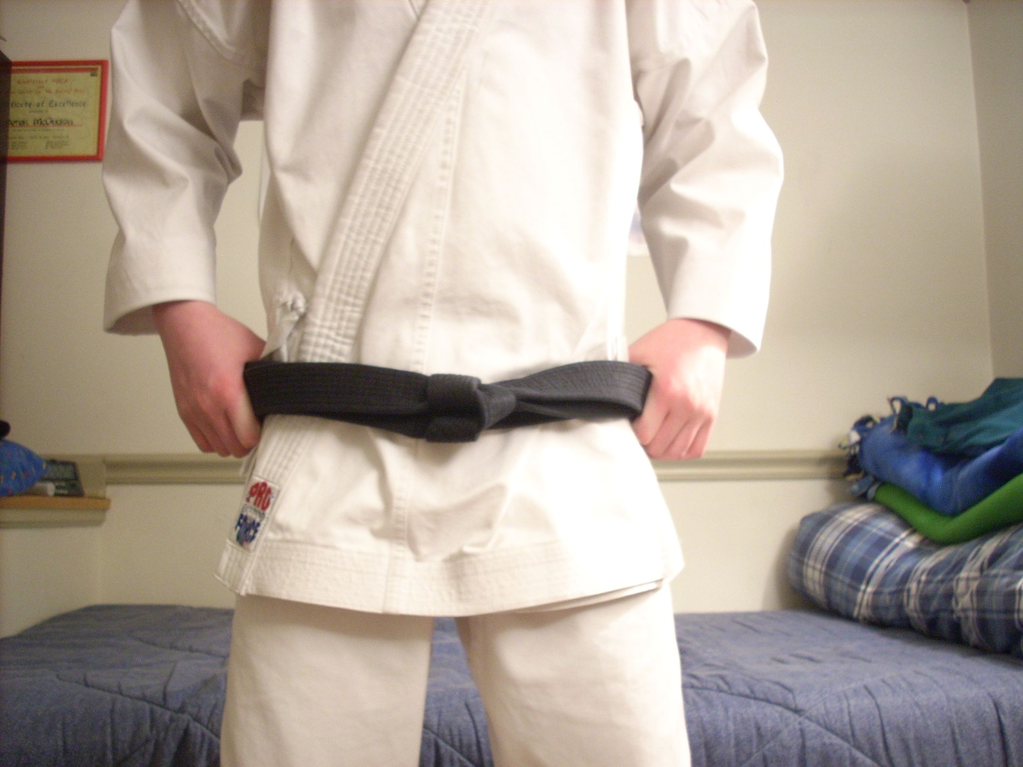 How to Tie a Karate Belt 5 Steps Instructables