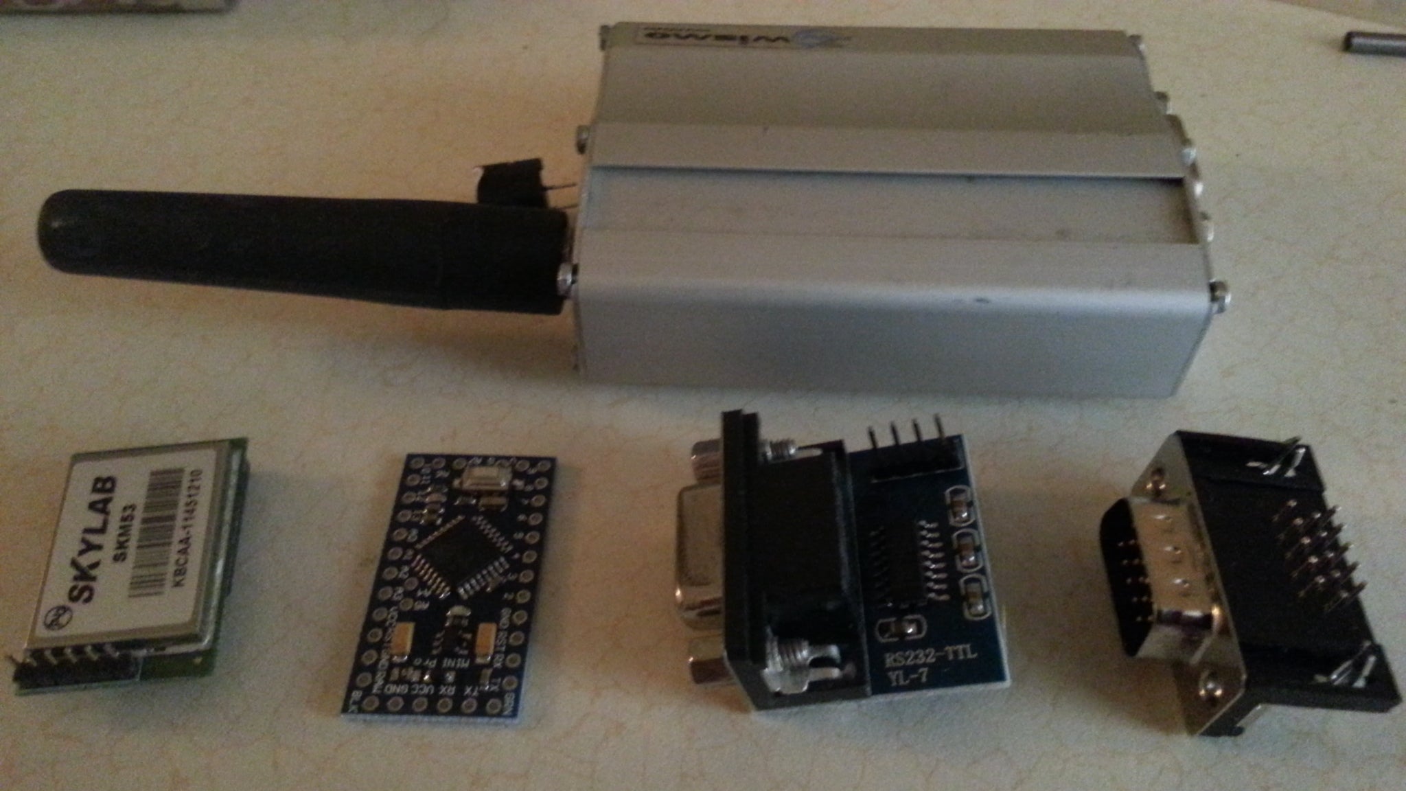 Version 2.0 Arduino Controlled Car Tracking System Based on SMS 5