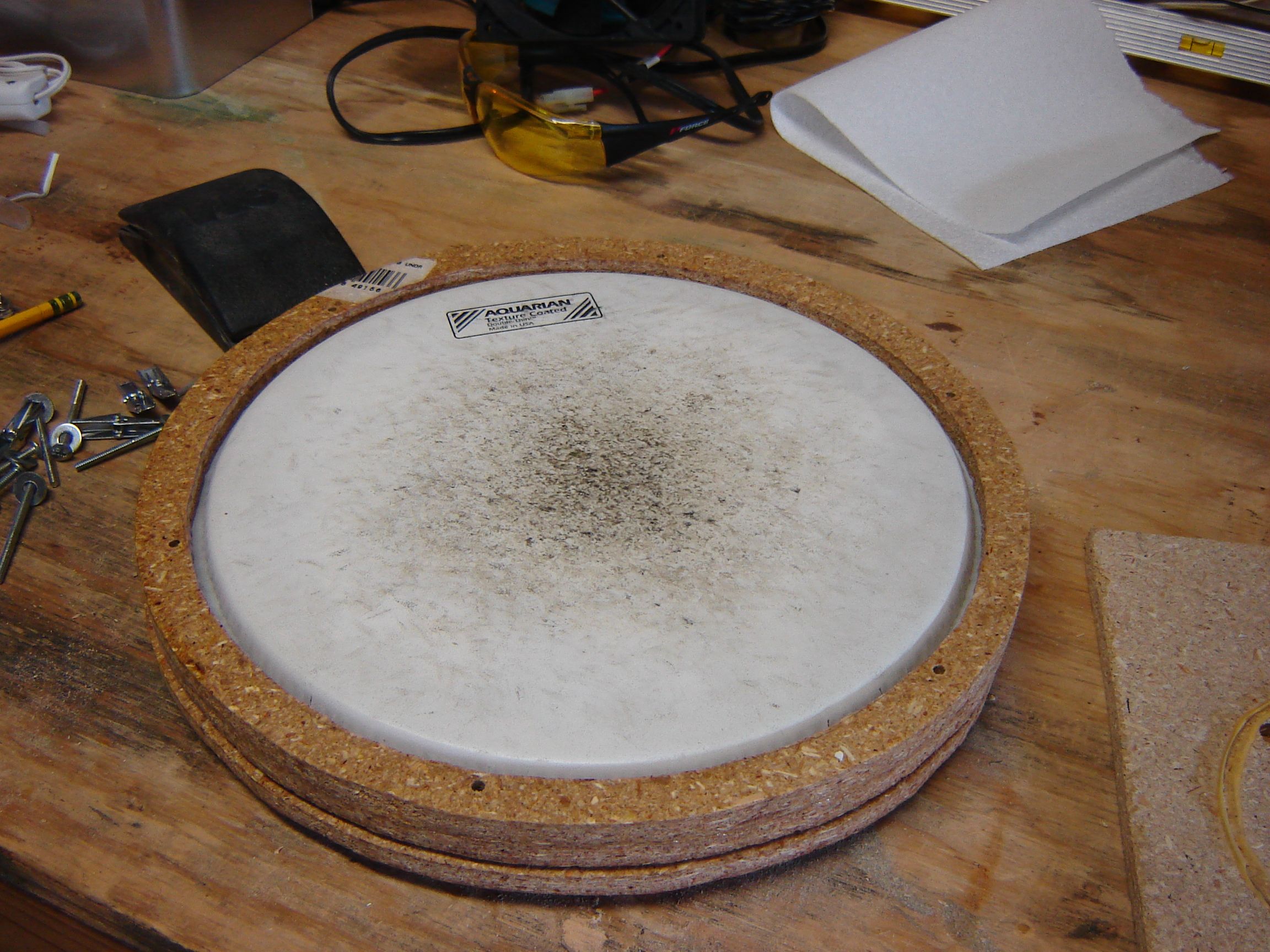 DIY Tuneable Practice Drum Pad 8 Steps (with Pictures) Instructables