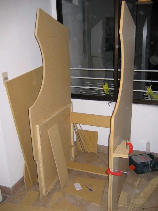 Construcción de gabinetes