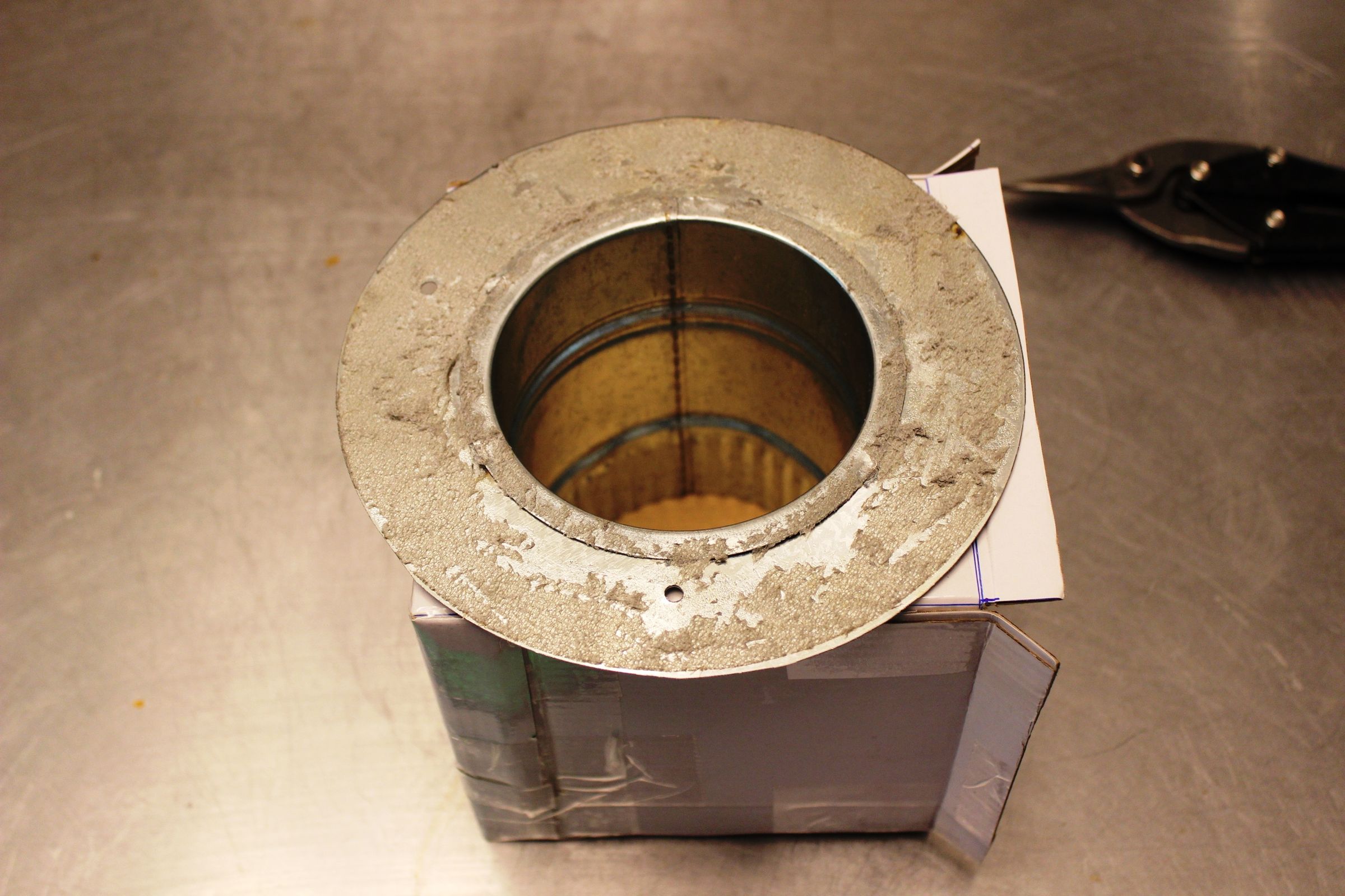 How to Make a Downdraft Kiln Vent 8 Steps (with Pictures) Instructables