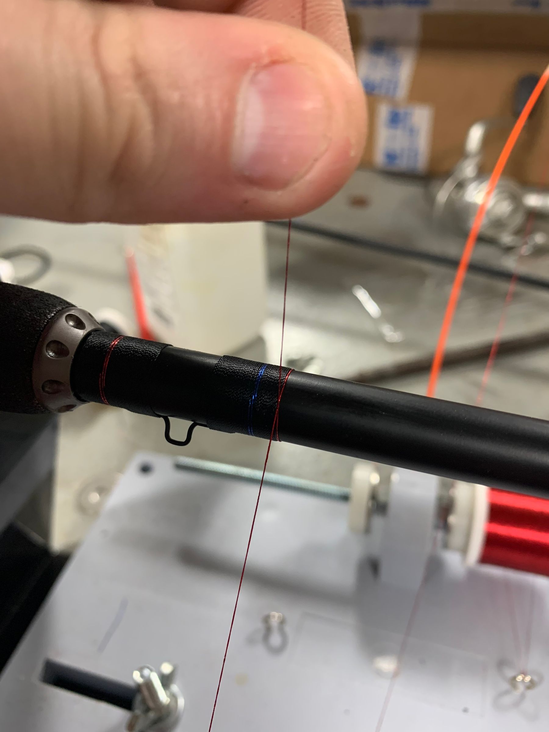 Custom Fishing Rod Thread Art 15 Steps (with Pictures) Instructables