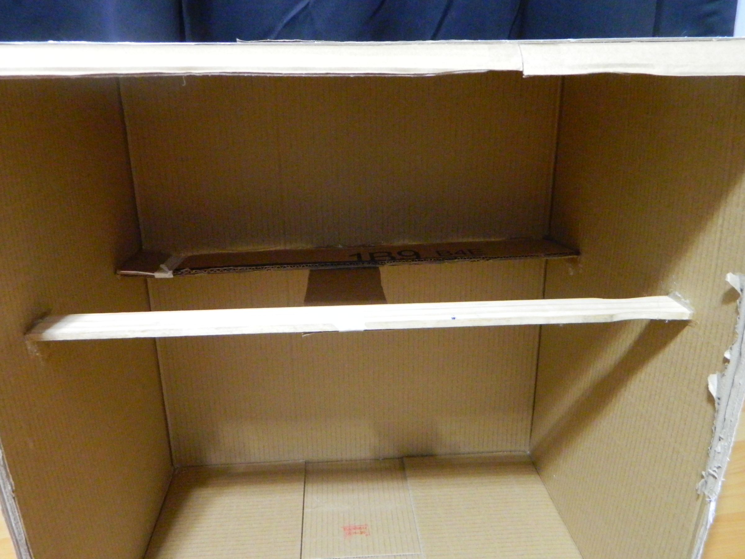 DIY Cardboard Nightstand 9 Steps Instructables