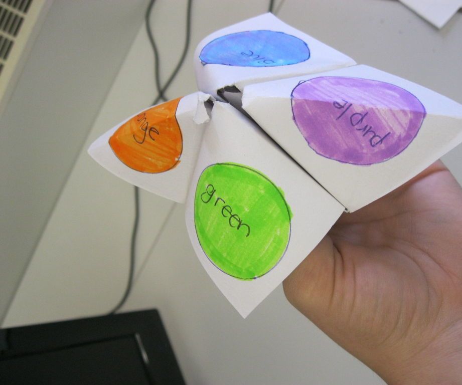 a fortune teller’s guide to folding a cootie catcher DIY Project DIY Project Image