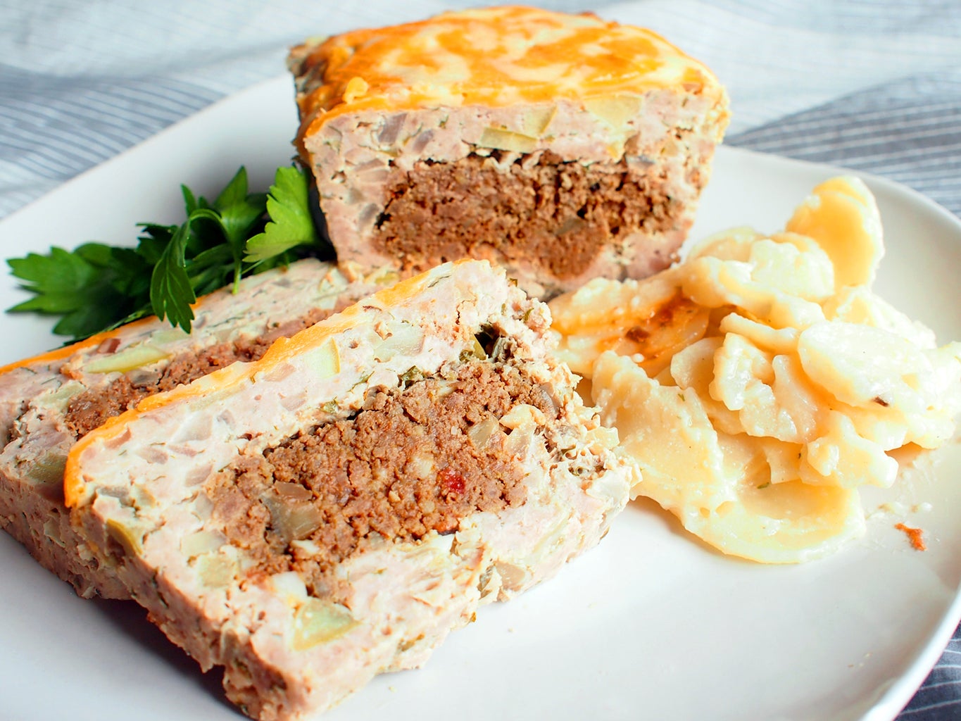 Layered Meat Loaf