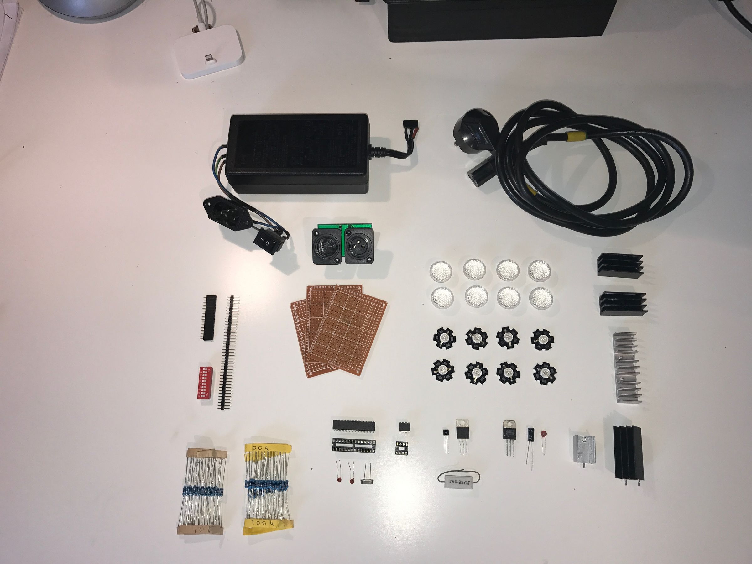 Build Your Own DMX Fixture - Arduino : 7 Steps (with Pictures ...