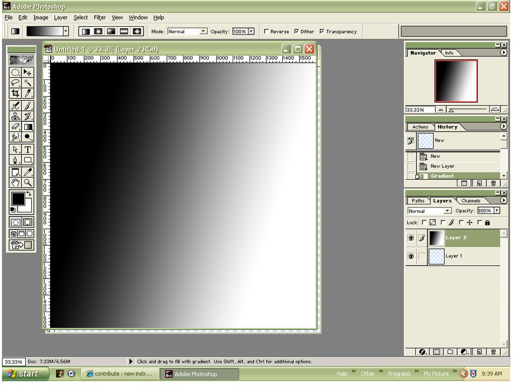 simple lightning in photoshop 6 steps