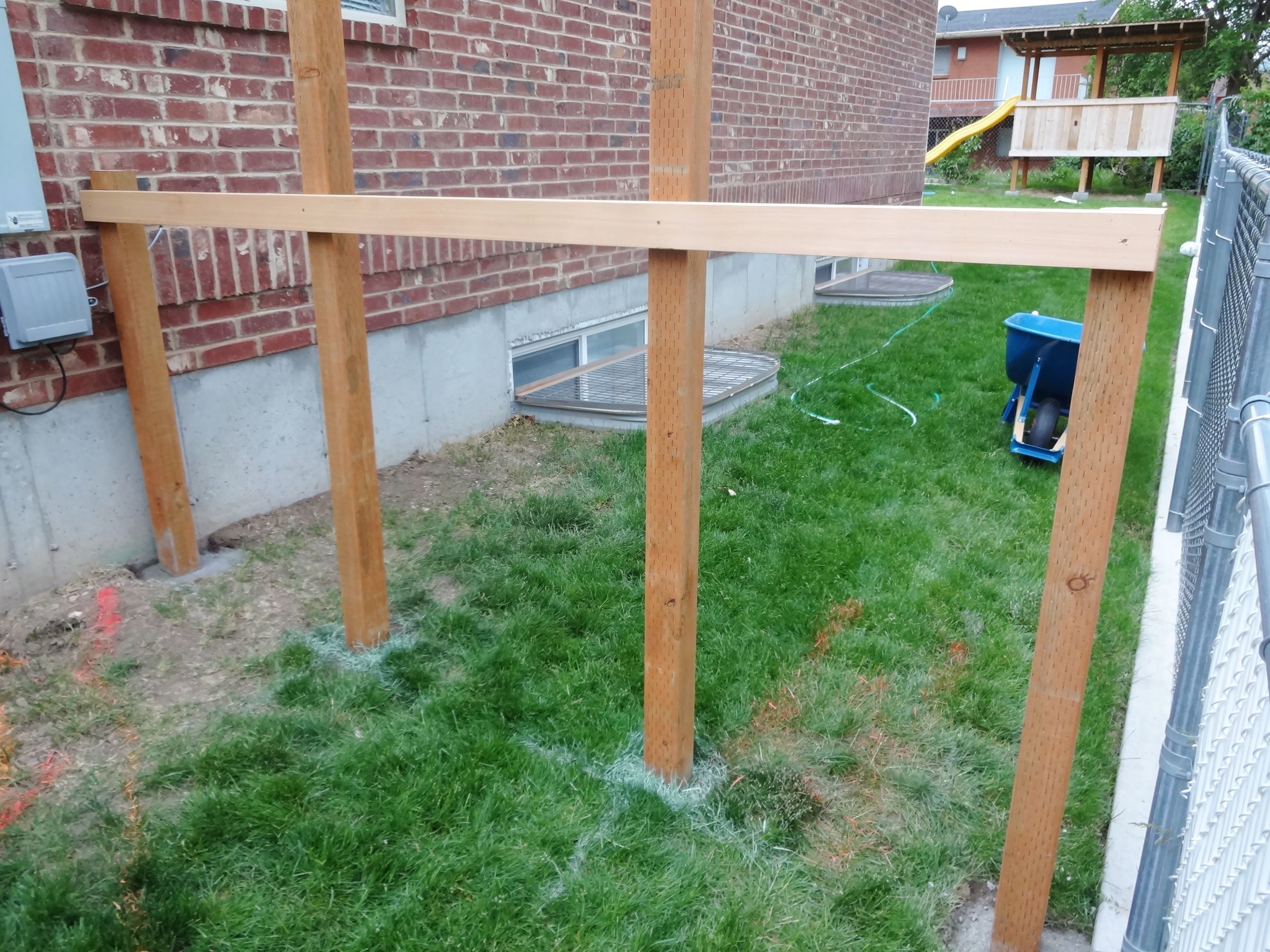 Build a Wooden Fence and Gate 13 Steps (with Pictures) Instructables