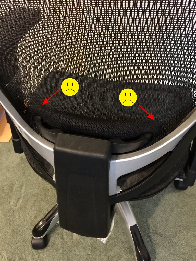 hyken mesh chair hacks 3 steps with pictures instructables