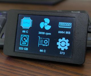 Bluetooth System Monitor Using ESP32 + TFT Screen