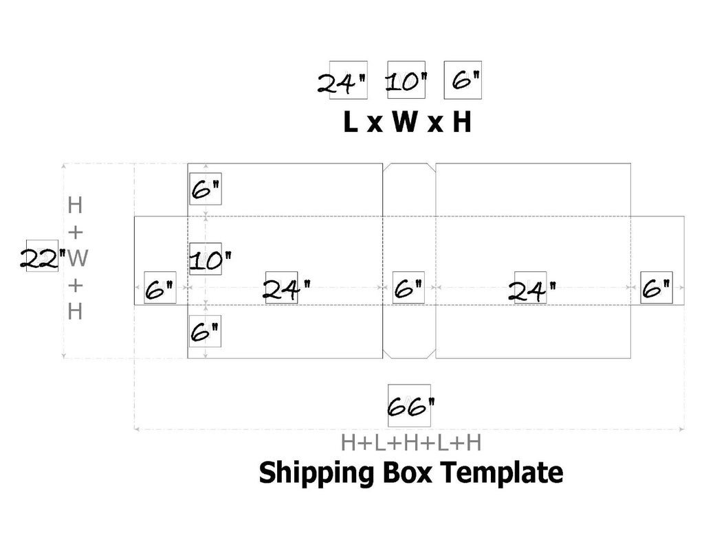 Download Cardboard Box Template 7 Steps Instructables