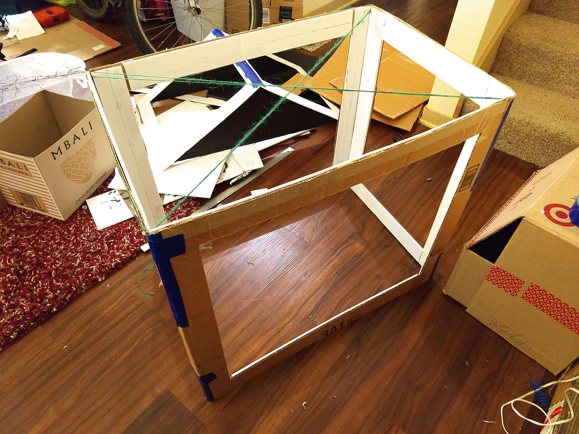 Cardboard Greenhouse 9 Steps (with Pictures) Instructables