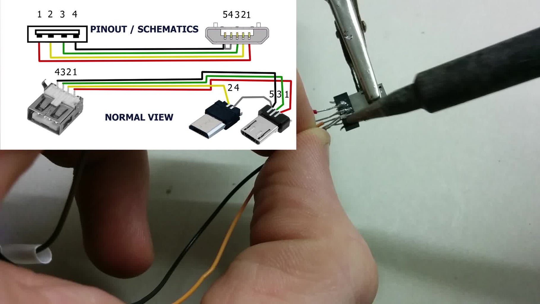 How To Make Usb Otg Cable 5 Steps With Pictures Instructables