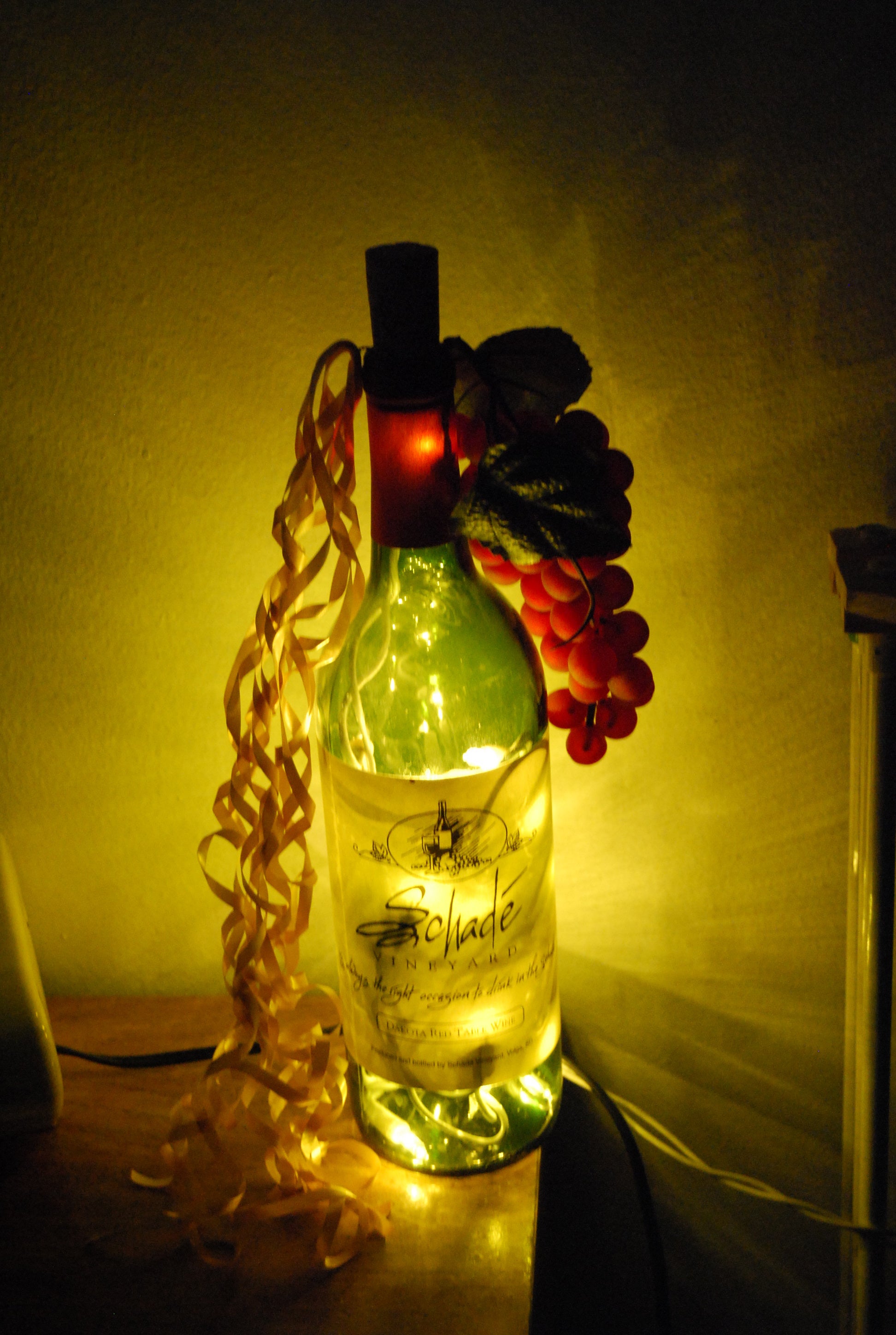 Light Up Wine Bottle Instructables