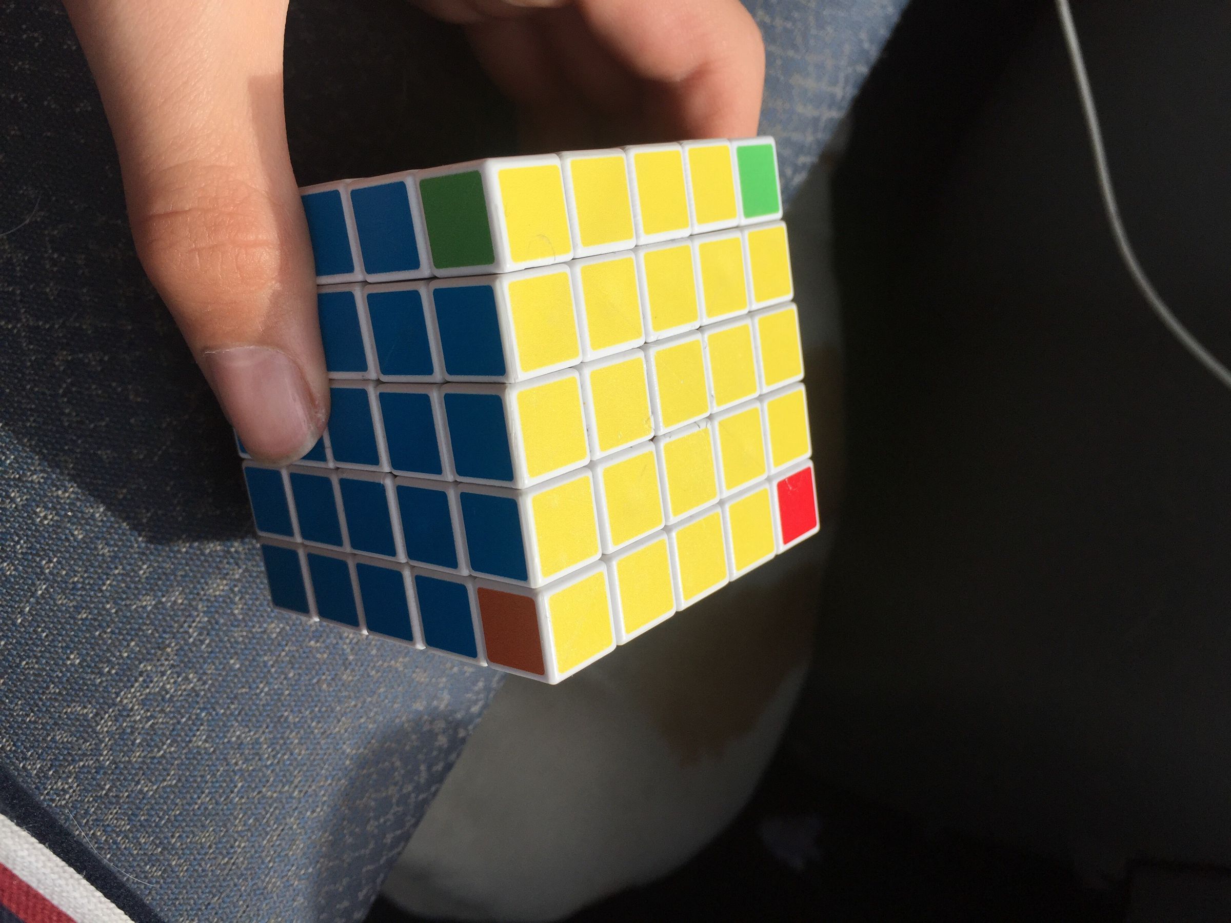 How to Solve a 5x5 Rubik's Professor Cube 15 Steps (with Pictures