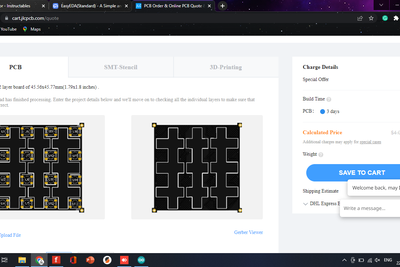 PCB DESIGNING AND FABRICATION
