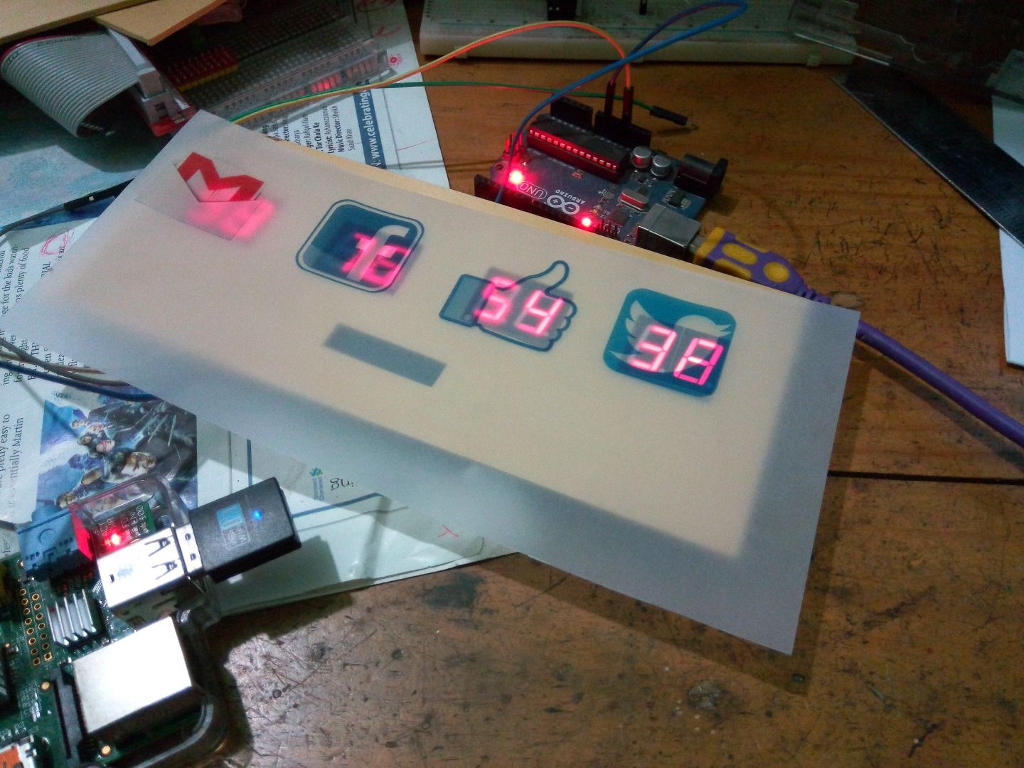 Raspberry Pi Desk Notifier 18 Steps (with Pictures) Instructables
