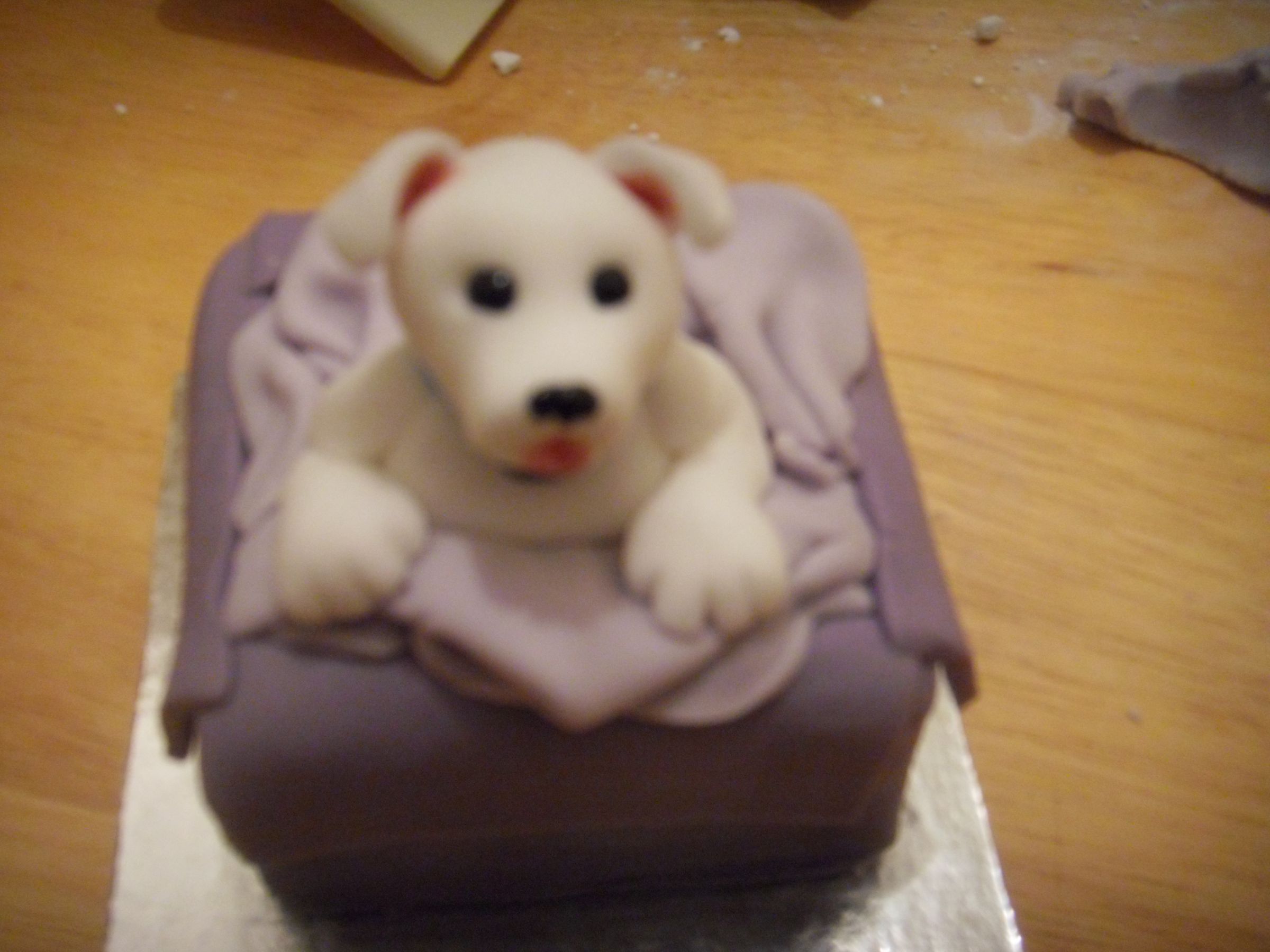 sugar paste dogs