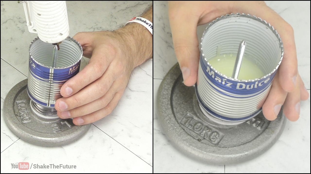 Tin Can Hole Saw : 8 Steps (with 