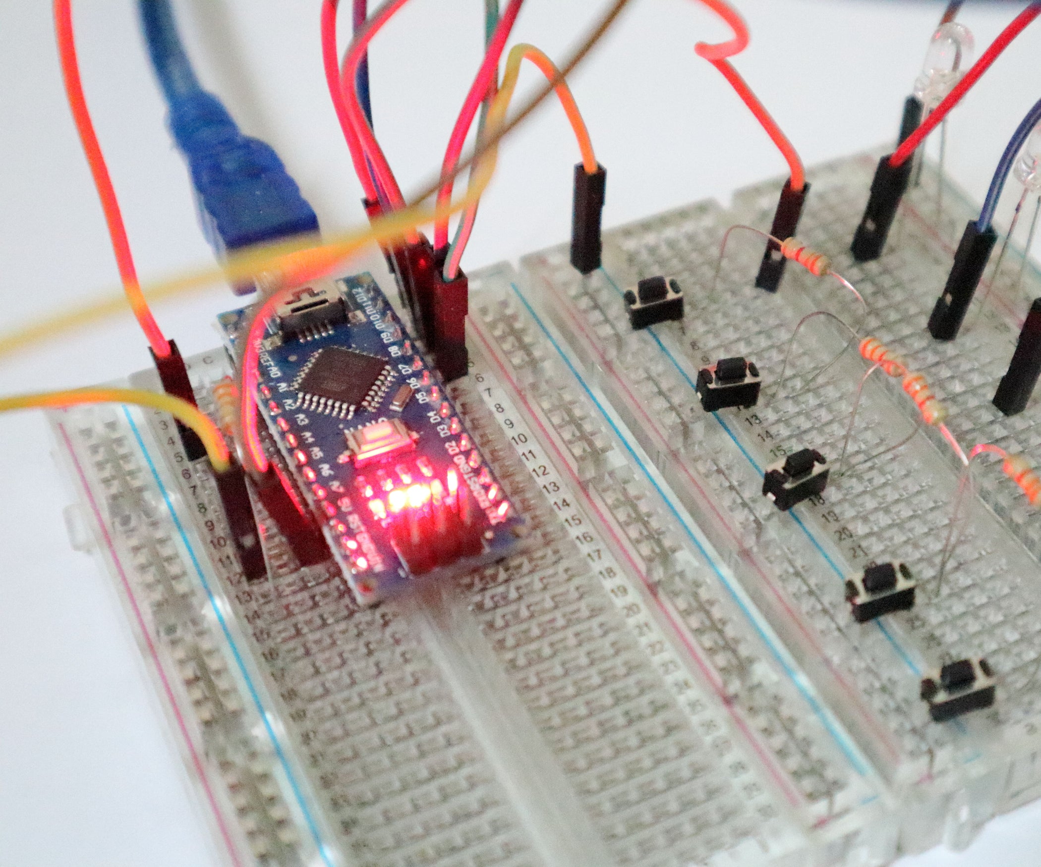100+ Switches in a Single Pin of Arduino : 6 Steps (with Pictures ...