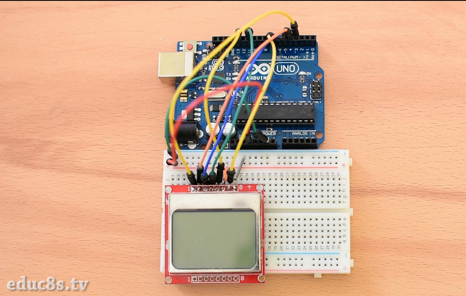 Arduino Menu on a Nokia 5110 Lcd Using a Rotary Encoder : 6 Steps (with ...