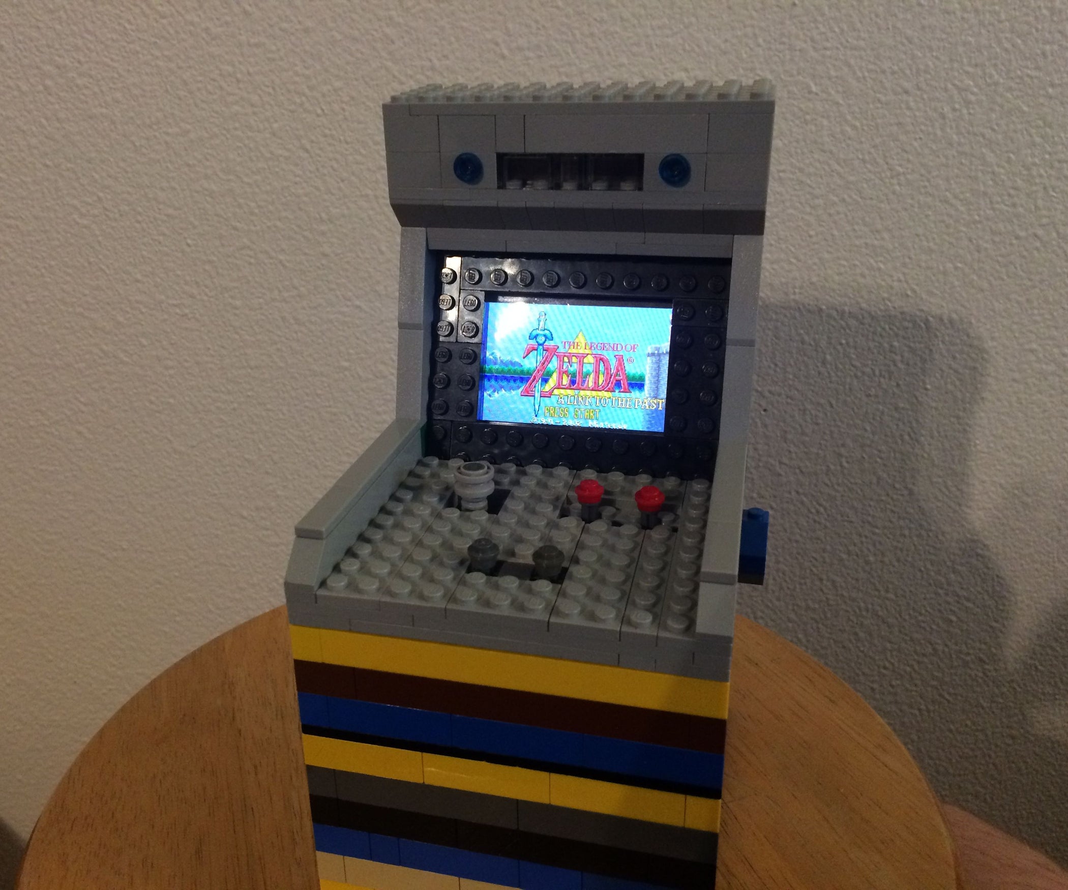 Lego Arcade Machine Case for GBA SP 3 Steps Instructables