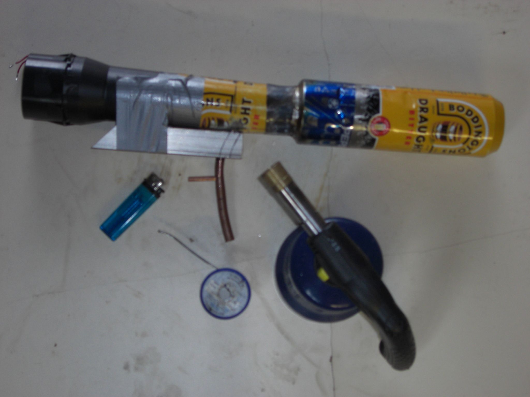 Beer Can Jet Engine Mk II 9 Steps Instructables