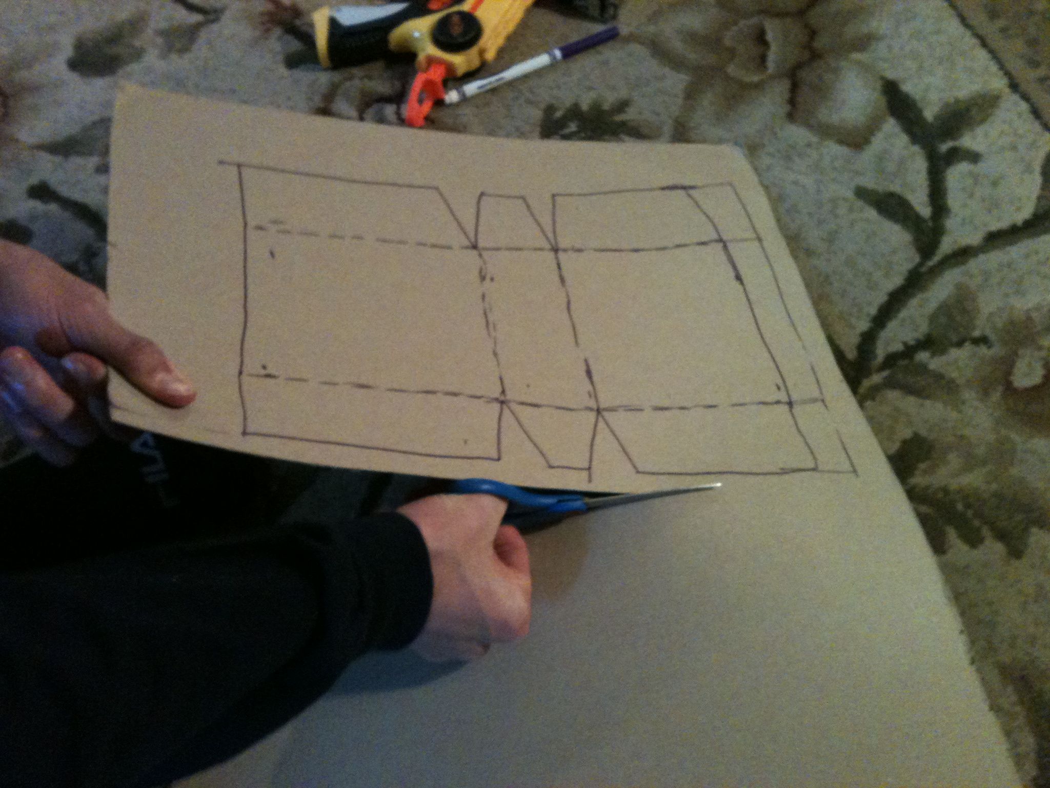 Nerf Gun Holster 5 Steps Instructables