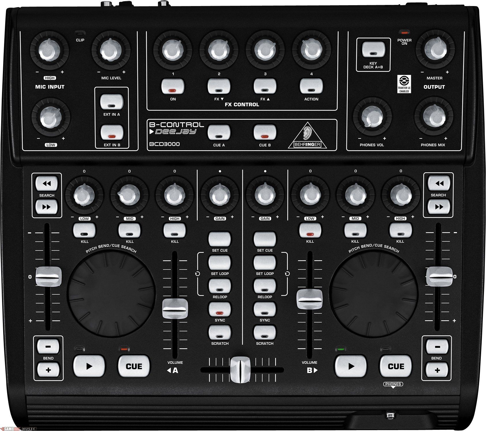 How to Create a MIDI Map for the BCD3000 in Traktor Pro