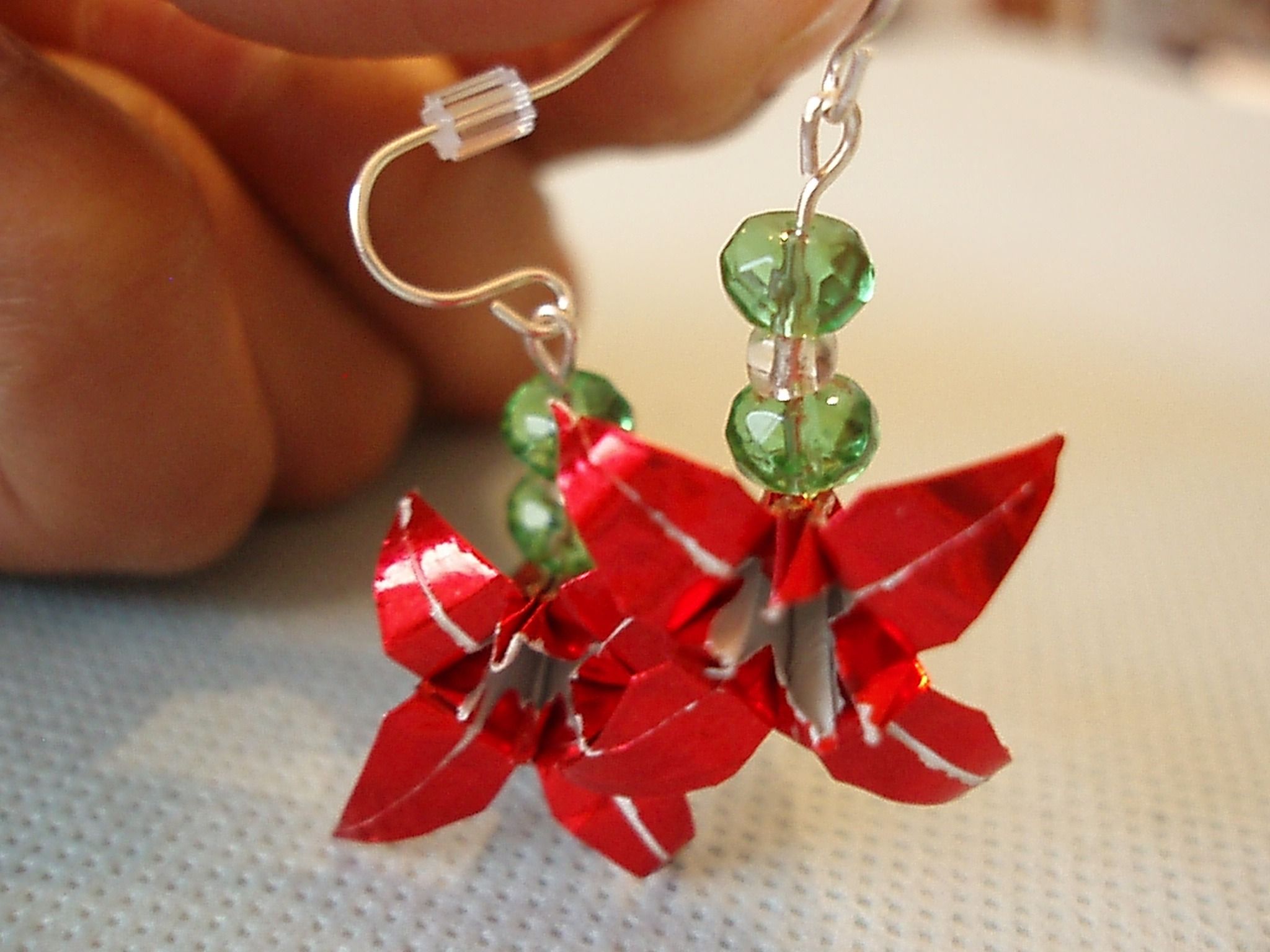 Origami Earrings 7 Steps (with Pictures) Instructables