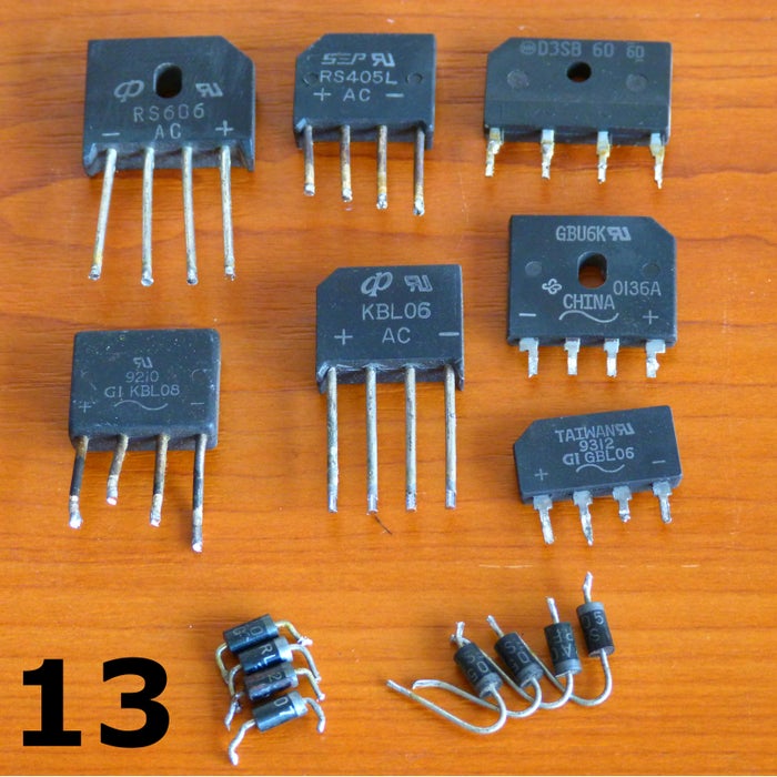 Recovery of Rectifier Diodes and Rectifier Bridges