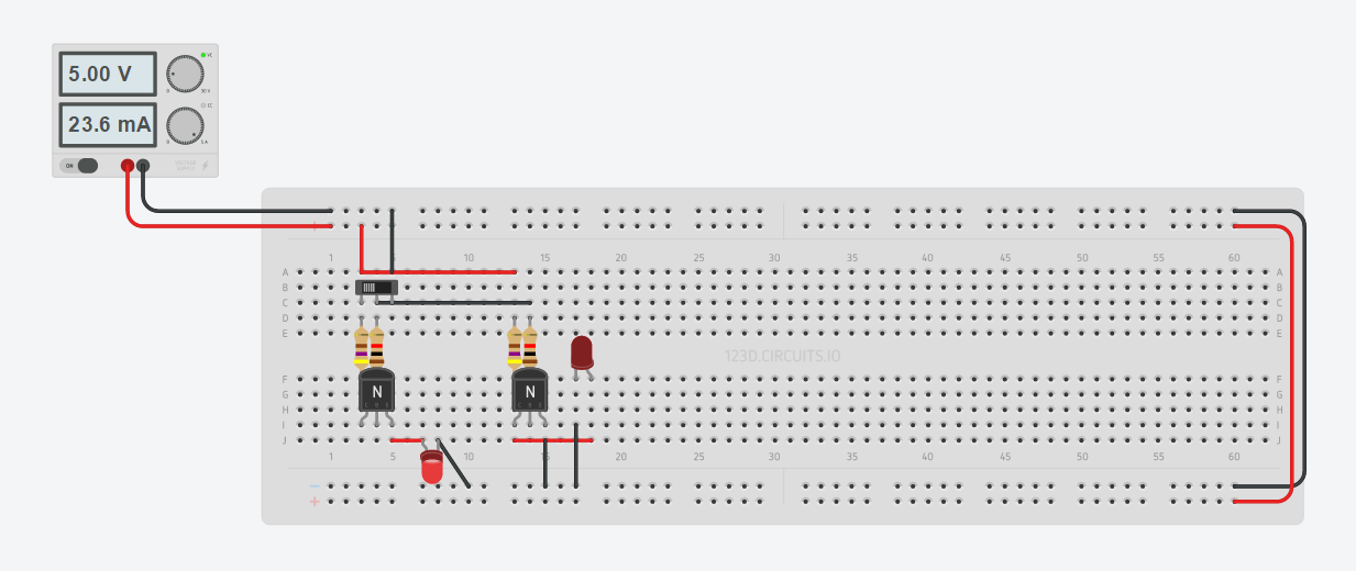 Como Hacer Interruptores Lógicos Con Transistores 4 Steps Instructables