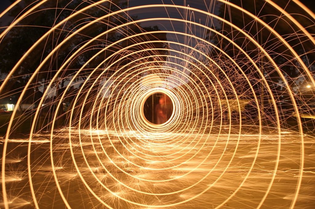HOW TO SPIRAL STEEL WOOL PHOTOGRAPHY Instructables