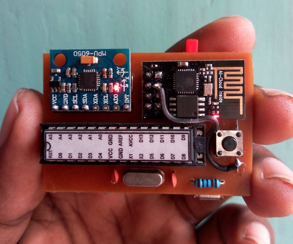 Emergency Fall Notifier With Panic Button