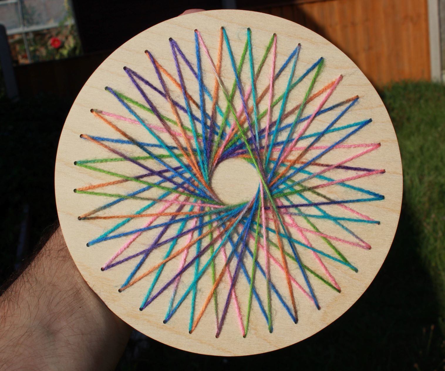 circle threading pattern DIY Project - Step-by-Step DIY Project ...
