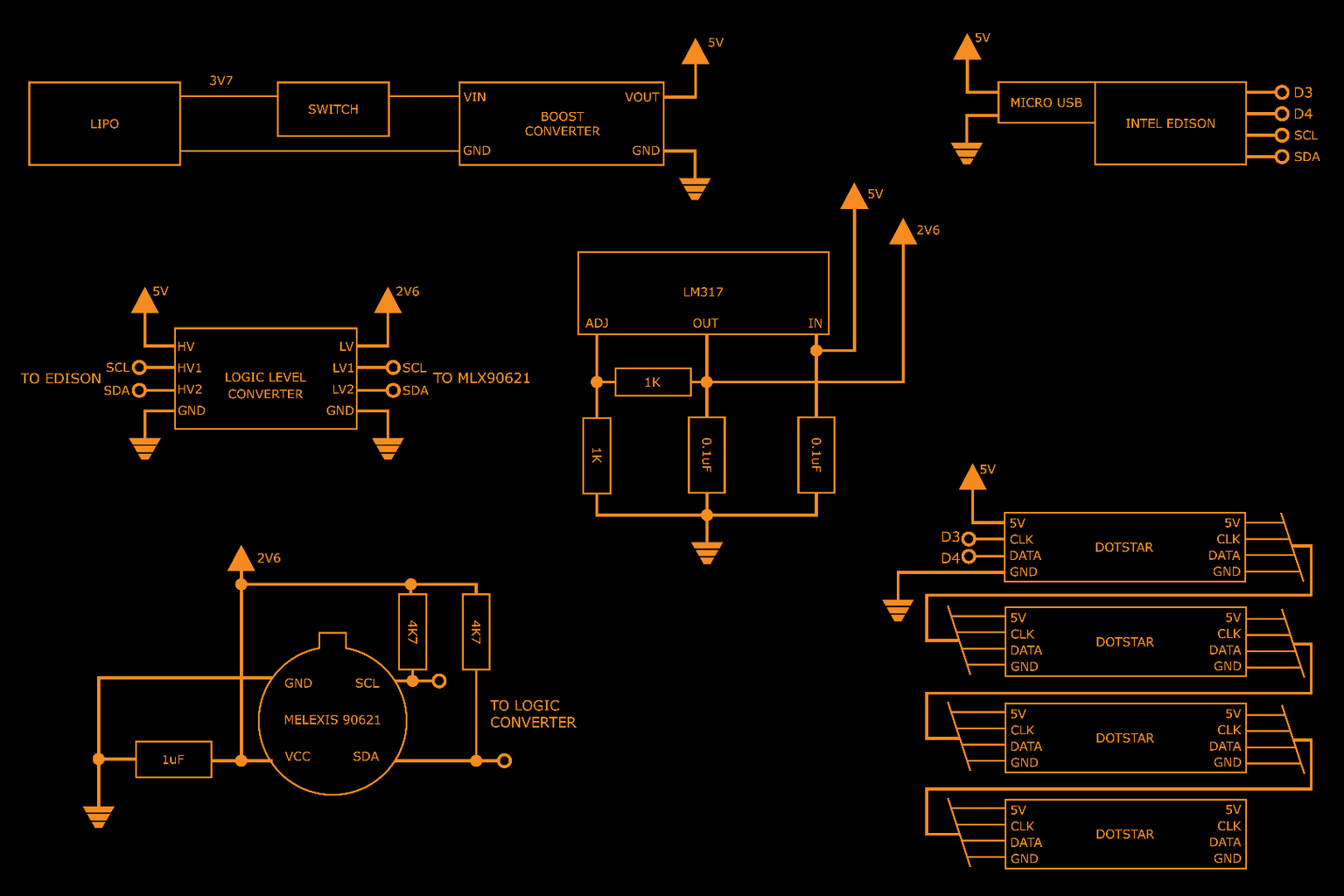 Basics of Thermal Imaging : 10 Steps (with Pictures) Circuit Diagram
